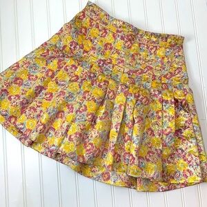 Zac Posen for target yellow floral skirt 5